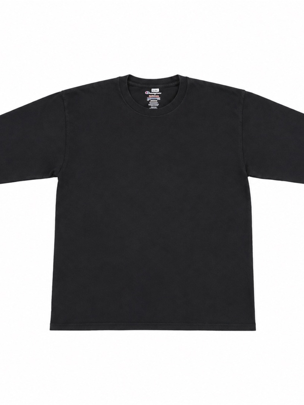 Versatile Champion Authentic black long sleeve shirt in menās size XL.